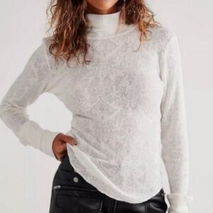 Free people sheer top